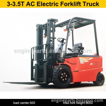 3000kg AC electric forklift truck for sale